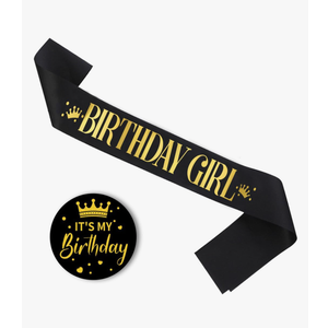 t's My Birthday Button Pins Tinplate Badge Pin Boys and Girls Happy Birthday Party Decorations Sign