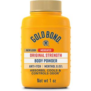 Gold Bond Gold Bond Medicated Original Strength Body Powder 1 oz. Ta, 1 OZ x 6