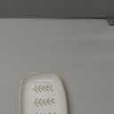 Soap Dish Bar Cleaner Dish for Shower, Ceramic Soap Dishes for Large Soap Bar Shampoo or Sponge, Shower Soap Dish Soap Saver Tray for Bathroom Kitchen Sink, Easy to Clean (Leaf Design, Beige)