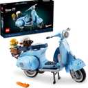 LEGO Icons Vespa 125 Model Building Kit - Vintage Italian Scooter DIY Craft Kit for Adults, Ages 18+ - Gift for Birthdays - Includes Kickstand for Easy Display - 10298