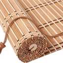 HIAPES Bamboo Blinds for Interior Window, Bamboo Shades for Indoor Windows, Custom Size, Easy Install Roller Shades for Indoor Window and Outdoor Patio