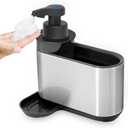 Automatic Hand Soap Dispenser Touchless: Rechargeable Sensor Pump for Kitchen Foaming Soap Dispenser with Sink Caddy Kitchen Orgnizer 8.5oz Xmas Gift