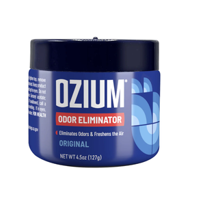 Ozium 4.5 Oz. Odor Eliminating Gel for Homes, Cars, Offices and More, Original, 3Pack