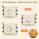 Bread Proofing Box with Temp & Timer Control Foldable Bread Proofer for Dough, Sourdough, Pizza & Yogurt Large Proofing Container for 3D Filament Drying, with NTC Sensor & Bonus Shelf, 11.81"D x 15.75"W x 12.2"H
