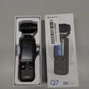 W & O Portable 2.5K Video Recorder with 180 Rotating Lens, Vlogging Camera,Pocket Body Camera with Audio & Video Recording, 7Hour Power, Handheld POV Cameras with 32GB CardWhite