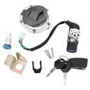 Ignition Switch Fuel Gas Cap Key Lock Set 35010-K26-B03 Compatible with Honda Grom MSX125 M2 & M3 35010-K26-B02