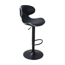 BestOffice Bar Stools Set of 2, Counter Height Adjustable Bar Stools with Back Bar Stool PU Leather Swivel Bar Stool Kitchen Counter Bar Stools Dining Chairs