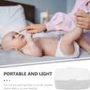 Refillable Plastic Wipes Dispenser Box with Lid Portable Wet Tissue Holder for Baby and Adult Use Non-Slip One-Hand Operation Storage for Living Room Kitchen Bathroom Bedroom