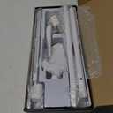 LED Desk Lamp for Home Office - Eye-Caring Computer Desk Light with Clamp, Adjustable Work Lamp with Color Changing, Dimmable Double Head Monitor Light with Gooseneck, White