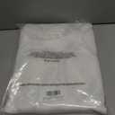 MISS SELECTEX White Silver Sheer Curtains for Bedroom - Sparkle Sheer Curtains 63 Inch Length Moroccan Damask Linen Look Rod Pocket Light Filtering Semi Sheer Window Curtains, 52 x 63 Inch, 2 Panels