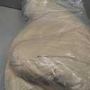 Nestl Reading Pillow for Kids & Teens with Shredded Memory Foam, Backrest Pillows for Reading, Watching, and Gaming, Use on the Couch, Bed, or Floor, Adjustable Support with Washable Cover Beige Cream (Small 14")