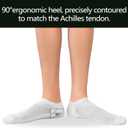 MD Bamboo Viscose Ankle Socks for Women and Men, Smell Control Breathable Cushioned Sole Casual 6 Pairs Low Cut Socks, Size 9-11