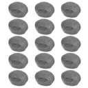 15 Pack 2.4" x9.8 ft Steel Wool for Mice Control - #3 Steel Wool Fill Fabric DIY Kit - Coarse Wire Wool Hardware Cloth - Gap Blocker Keep Mice Away from Holes, Siding, Pipeline, Vents in Garden Garage