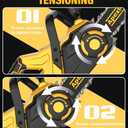 14 Inch Brushless Electric Chainsaw Cordless for Dewalt 20V Battery, Compact Chain Saw with Auto Oiler, Low Kickback, Battery Powered Chainsaw for Tree Trimming, Storm Clean-Up, Wood Cutting, Pruning