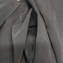 FUNYYZO Wide Leg Pants Women's High Elastic Waisted in The Back Business Work Trousers Long Straight Suit Pants (006# Black (Thin))