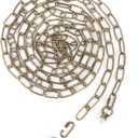 Giluta Antique Bronze Pendant Light Fixture Chain Heavy Duty 15 Feet Chandelier Chain Hanging Extension for Fruit Basket Lantern Plant Supports to 65 lbs Maximum Weight