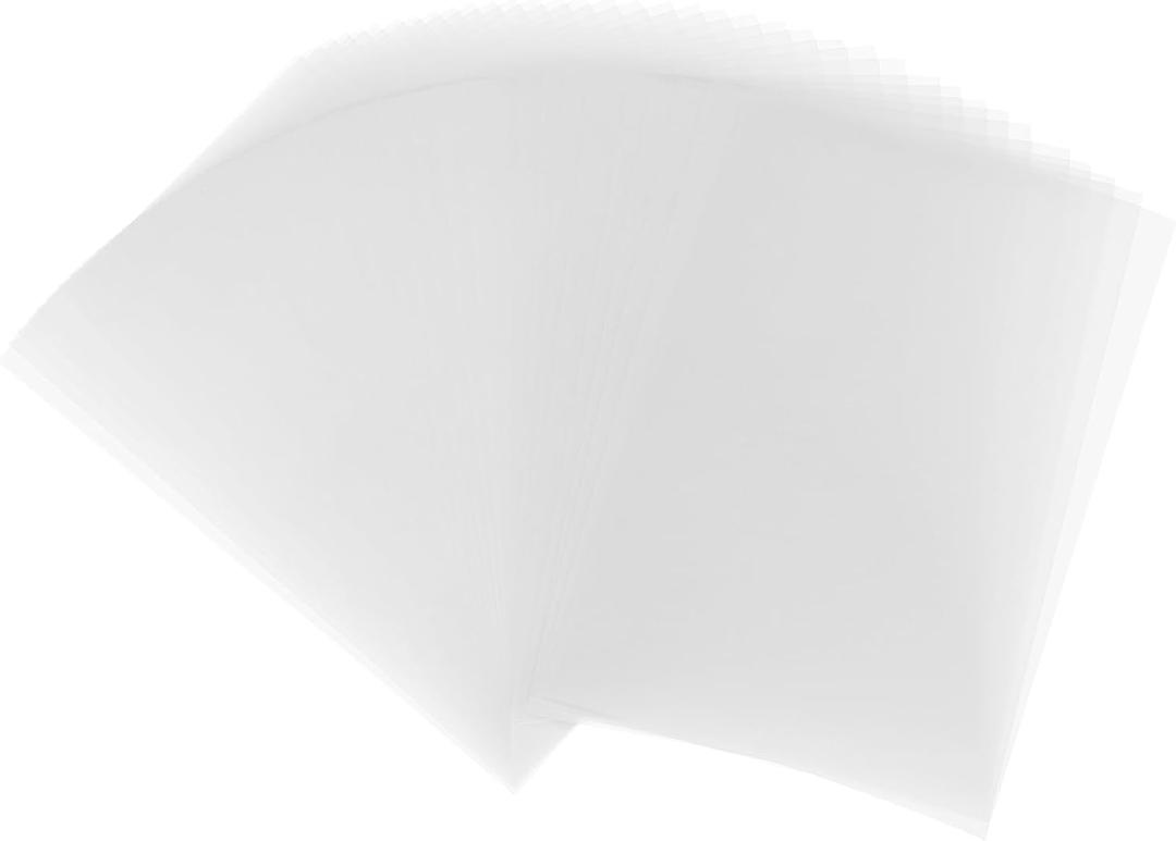 PATIKIL 65 Sheets Vellum Paper 4x6, Translucent, 100GSM for Invitations Printing, White