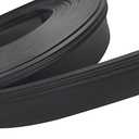 RV Slide Out Seal Black Door Rubber R854056 Slideout Wiper Seal 1-1/2" Molding Trim Weather Seal Stripping Exterior Replacement Kit Compatible with RV Camper Trailer Slideout System Clip-On 25'