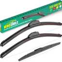 26" 16" 13" Windshield Wiper Blades Replacement for Honda CRV CR-V 2012 2013 2014 2015 2016 Premium All Weather Front Rear Wipers Set - OEM Quality (Pack of 3)