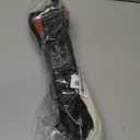 Qoosea Snow Chains Tire Chains for Car, Trucks, SUV Universal Emergency Snow Tire Chains, Adjustable Anti-Slip Tire Cables & Universal Fit (12 Pcs Black Plastic)