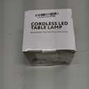 Wireless Bottle Lamp,Metal WineBottle Light with 3 Color Light Dimming, Waterproof Bottle Touch Lamp Head for Room, Bar, Restaurants, Party, Decor & Gifts (White)