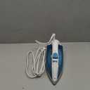 Sunbeam Compact Steam Iron, 1200 Watts, Non-Stick Soleplate, Powerful Shot of Steam, Horizontal or Vertical, Spray Mist, Precision Tip, White/Blue (One Size)
