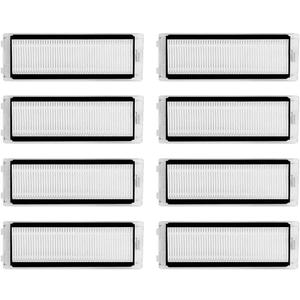 Neutop Replacement Filters Parts, Compatible with Roborock Q Revo/Qrevo 2R3W, Robot Vacuums Cleaner Replacement Spare Parts Accessories, 8-pack.
