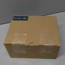 BosilunLife Black Soap Dispenser Set - 2 Pack 12oz Ceramic Dish Soap Dispenser with Rust Proof Pump for Kitchen, Hand Soap and Lotion Set Suitable for Farmhouse Bathroom Decor with Waterproof Labels