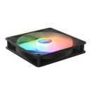 NZXT F140 RGB Core - 140mm Hub-Mounted RGB Fan - 8 Individually-Addressable LEDs - Semi-Translucent Blades - High Static Pressure & Airflow - Quiet Operation - PWM Control - CAM Software - Black