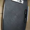 Vibration Plate Exercise Machine: TISSCARE Vibrating Plates for Weight Loss and Lymphatic Drainage, 400lbs Shake Plate Whole Body Workout Platform for Home Fitness Fat Burner Gifts (Black)