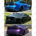 2PCS Roof Spoiler & Rear Spoiler Fits for Honda Accord 2023-2026 11th Gen, Gloss Black JDM Duckbill Rear Window and Trunk Wing Lip - WheelX