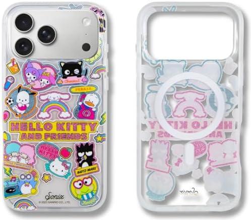 Sonix x Sanrio Case for iPhone 17 Pro Max | Compatible with MagSafe | 10ft Drop Tested | Hello Kitty and Friends Stickers