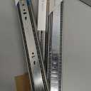 goldenwarm Soft Close Heavy Duty Drawer Slides 20 Inch, 4 Pairs 100lb Load Capacity Ball Bearing Drawer Glides, 3-Section Full Extension Side Mount Rails for Kitchen, Office, Workshop Cabinet