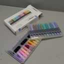 KINGART Pastel GEL STICK Set, Artist Pigment Crayons, 24 Unique Colors, Water Soluble, Creamy, and Odorless, Use on Paper, Wood, Canvas and more