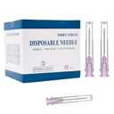 18 Gauge 1 Inch Needle (100Pack),Luer Lock Industrial Accessories Needles,Individually Wrapped, 25mm