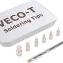 Heat Set Insert Tool,Soldering Iron Tips Come with Thread inserts M2 M2.5 M3 M4 M5 M6 M8,Compatibe with C245 Soldering iron,3D Printing Tools