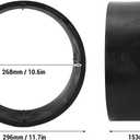 Universal Drift Trike Tire Sleeve PVC Sleeve with Traction Control for Go Kart & Drifting Scooter, Easy Installation