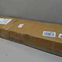 5 Pcs Mitered White PVC Brickmould Outdoor Door Trim Kit 1-1/4" x 2" x 81-3/4" Exterior Door Frame Kit
