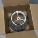 GOSO 5 * 9 * 6.4 IN Spider Pleated Lamp Shades Set of 2 Small, Art Deco Multi-Floral Lampshades for Table Lamps -Empire Lamp Shade Replacement,Barrel Shade No Assembly Required