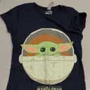Star Wars Girls Star Wars: Mandalorian The Child Cute Bassinet Girls Short Sleeve Tee Shirt M