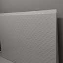 Height Adjustable Door Ramp, Door ramp for 3, 5 to 7.5 Threshold or Steps, Heavy Duty Door ramp for Wheelchairs Walkers Scooters(27.6" L*37.4" W, Alloy Steel, Max 800LBs)