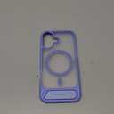 TORRAS for iPhone 16 Case Translucent Blue | Strong Magnetic & Seamless Stand, Fit for MagSafe, Military-Grade Drop Protection, Sturdy Adjustable Built-in Kickstand, Slim Matte Finish 6.1''