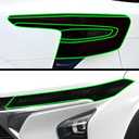 BOGAR TECH DESIGNS Full Headlight Taillight Tint Kit Compatible with Chevrolet Trax 2024-2026, Dark Smoke