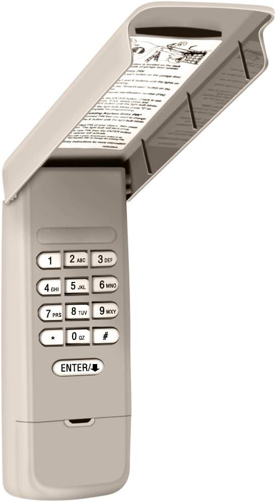 940EV-P2 Wireless Universal Keypad, Compatible with Chamberlain LiftMaster Craftsman Garage Door Opener