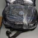 Vingud Electric Lunch Box for Adults, Heated Lunch Box for Men Women with Dual 1.5L SS Containers, Portable 80W Food Warmer for Car/Truck, Lonchera Elctrica Porttil Christmas White Elephant Gifts (Velvet+Blue)