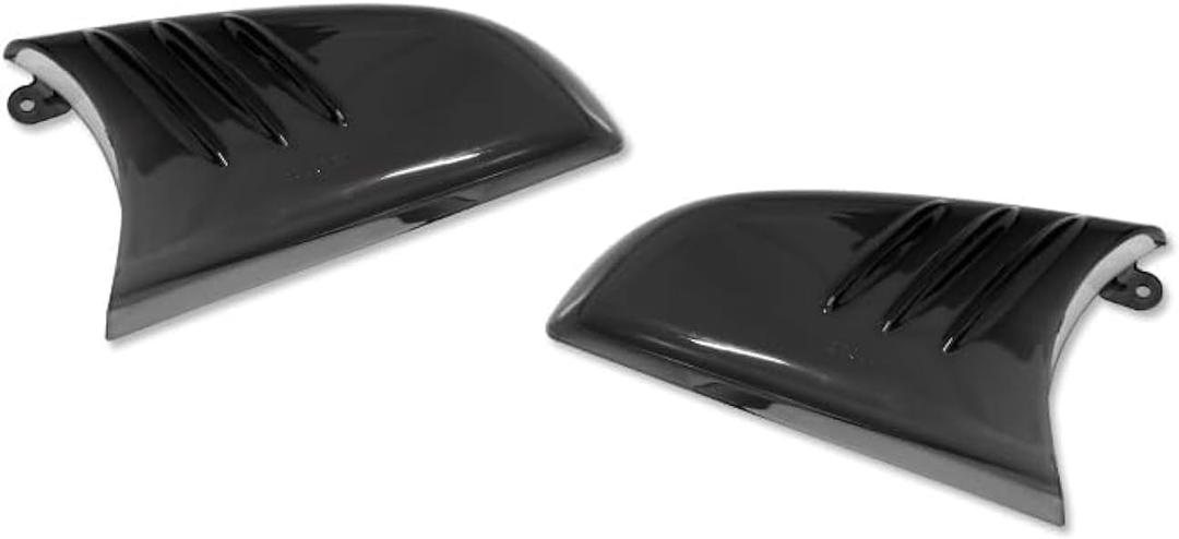 for 2004-2007 Buick Rainier, 2002-2009 Chevrolet Trailblazer GMC Envoy & 2002-2004 Oldsmobile Bravada Smoked Lens Side Mirror Turn Signal Lights Housing Assembly