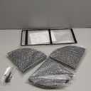 Dorhors 3-Tier Corner Bathroom Organizer Countertop for Storage,Vanity Tray,Wood Counter Organizer for Kitchen,Bathroom,Dresser (Black)