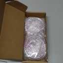 40oz Leak-proof Tumbler Lid Compatible for Stanley, 2 Pack Replacement Tumbler Lids Fit for Stanley Quencher 2.0 Tumbler 40 OZ, with Straws and Cleaning Brush