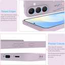 for Samsung Galaxy S25 FE Case,Cute Floral Design for Women Girls,Soft Slim Drop Protection Flowers Silicone Phone Cover with Shockproof Anti-Scratch Microfiber Lining,Colorful Flower