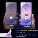 Ferilinso [Auto Dust Install] 3 Pack Screen Protector for Samsung Galaxy S26 Ultra, Military Grade Shatterproof, with 3Pack Tempered Glass Camera Lens Protector, Phone Case Friendly Accessories